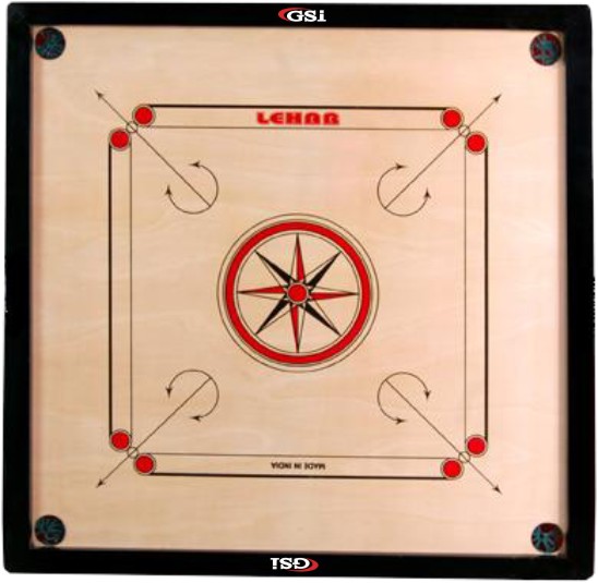 Carrom Board Full Gloss Finish