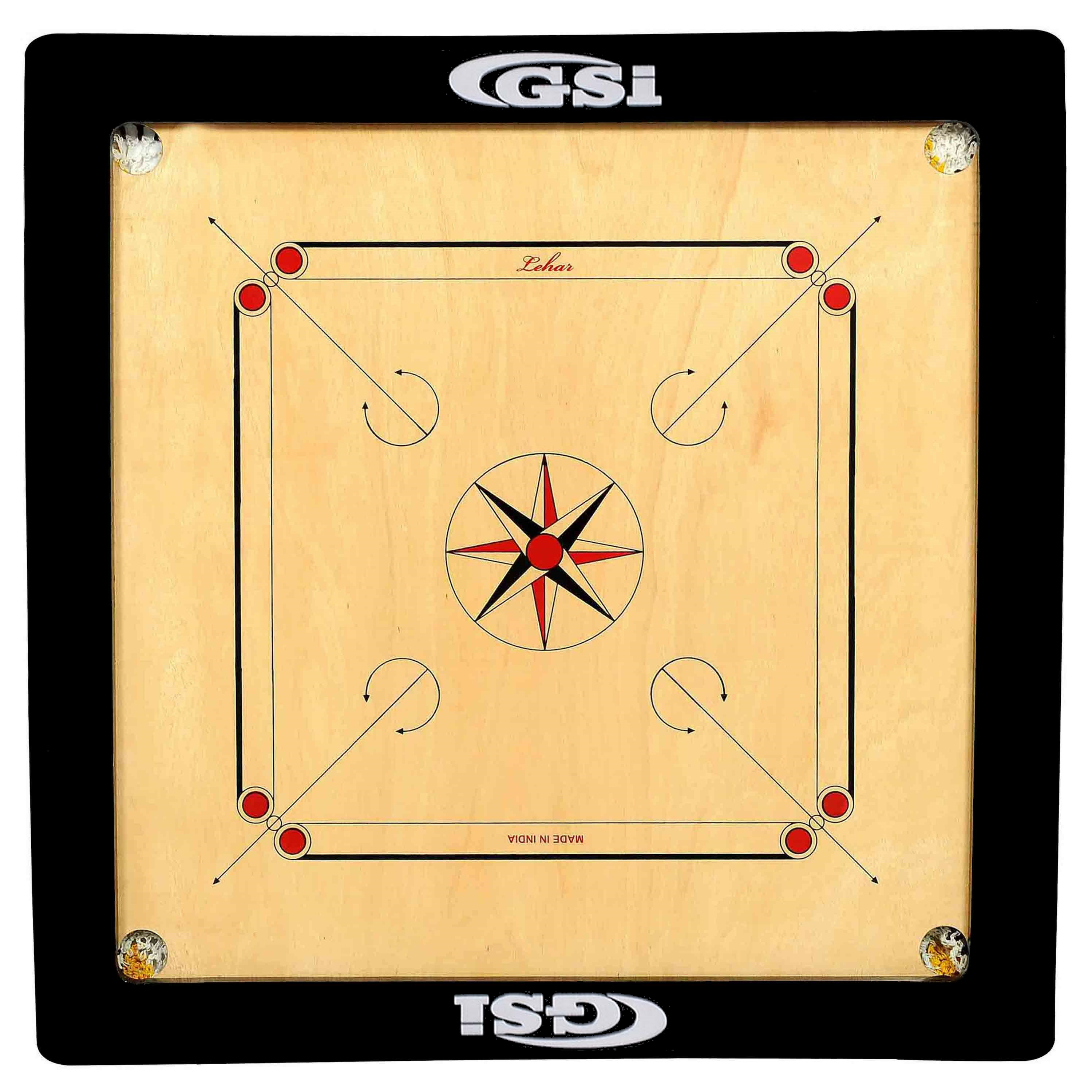 Carrom Board Club Gloss Finish